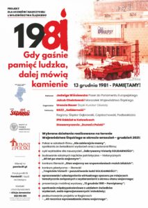 Projekt Pamiec81 - plakat