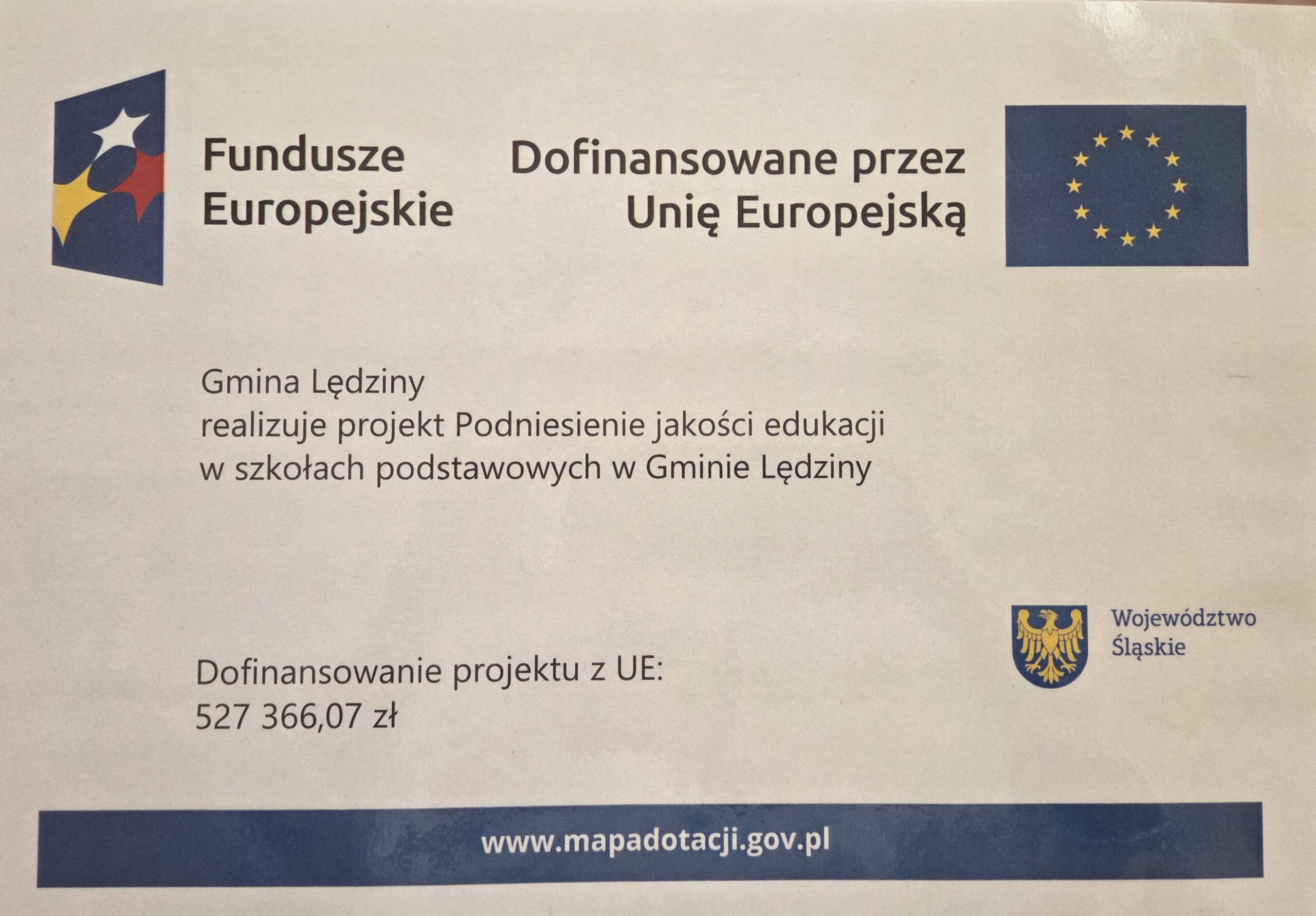 Podniesienie jakości edukacji w Lędzinach.